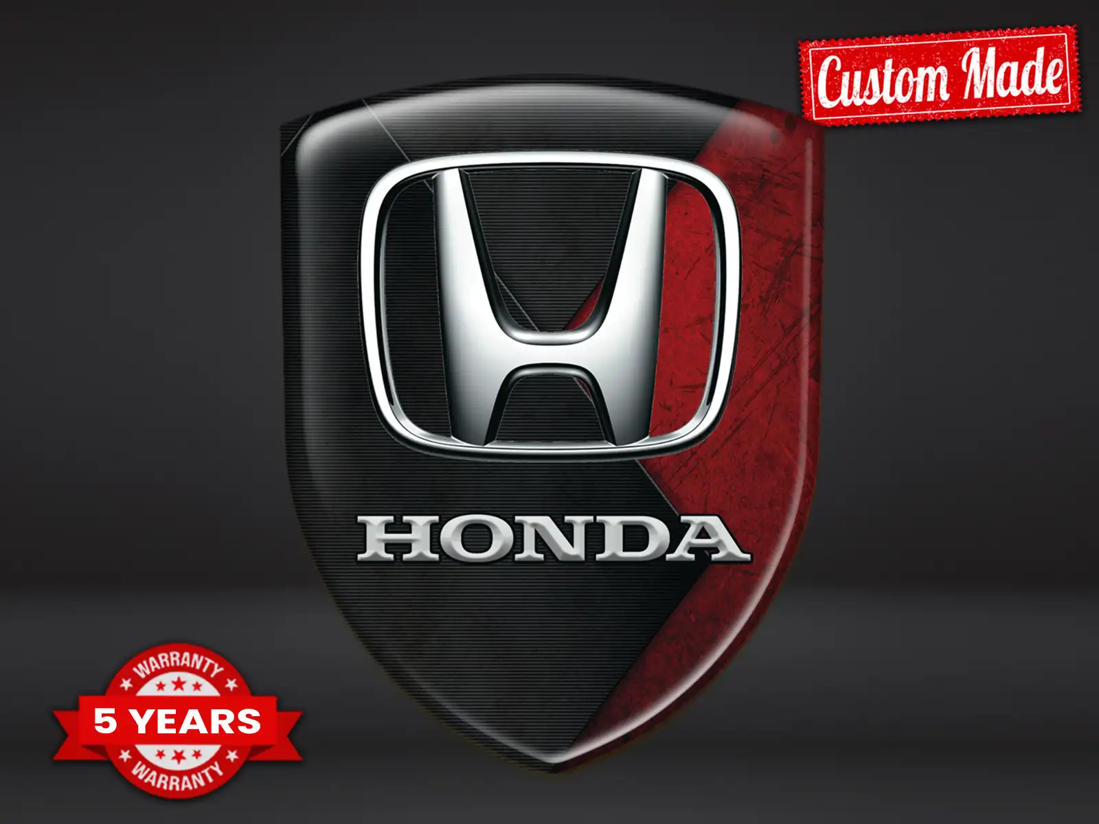 Honda Decalcomanie Lunotto Camion Tuning Premium Eleganti
